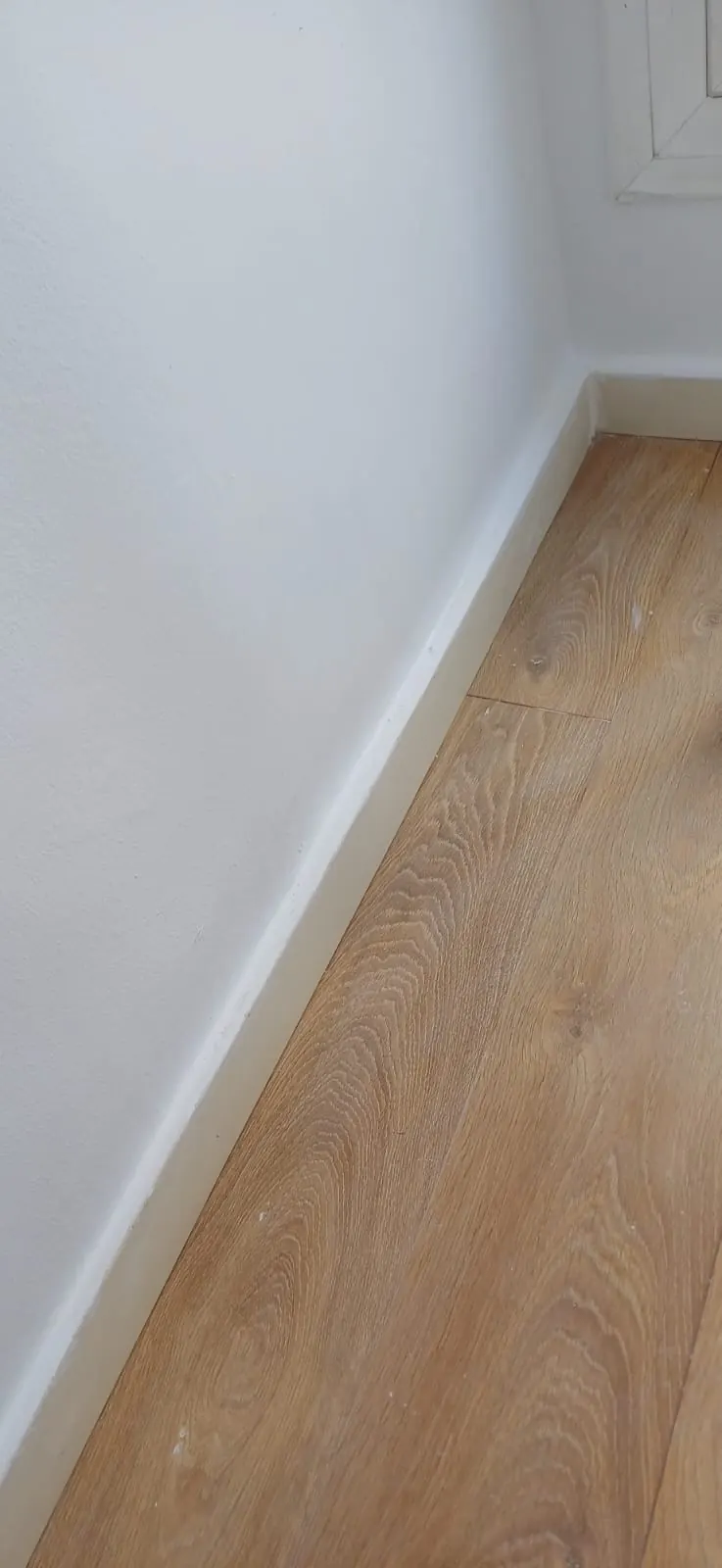 Local comercial recién pintado antes de la apertura